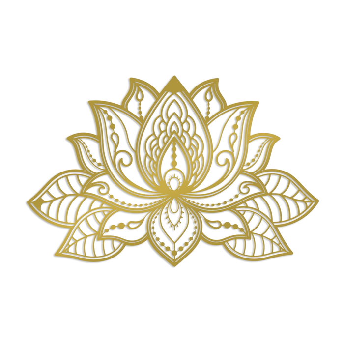 Wallity Lotussa-2 Accesorio Decorativo de Pared Dorado Wallity Lotussa-2 Accesorio Decorativo de Pared Dorado